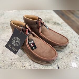 CODY JAMES MEN'S WALLABEE MOC TOE WORK SHOES - COMPOSITE TOE  “NWT”